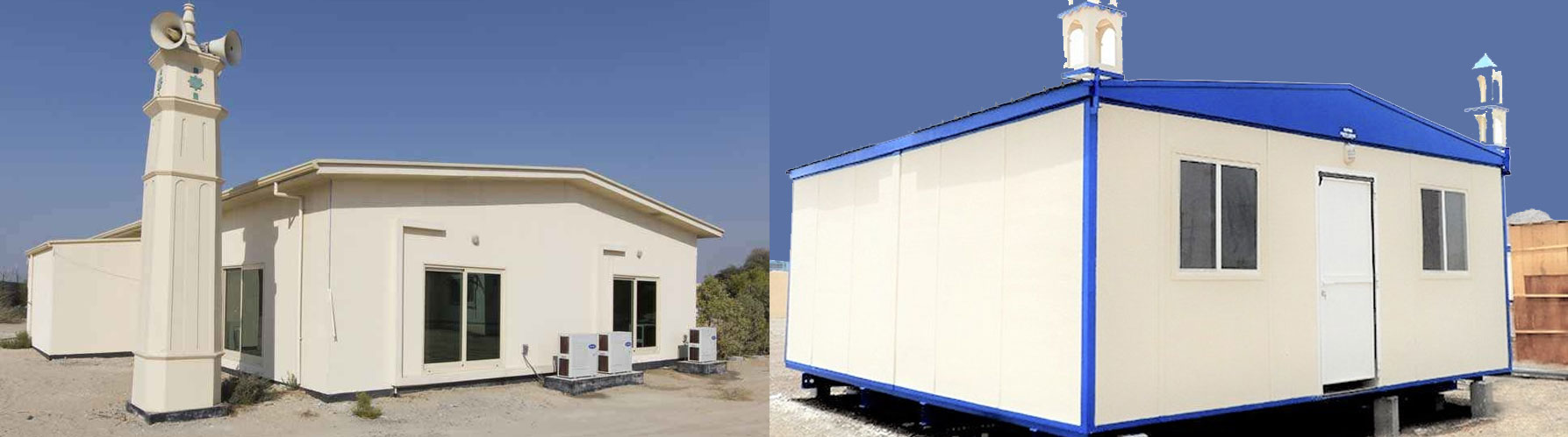 Portable mosque Porta Cabin manufactures, Saudi Arabia